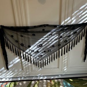 Georgia Armani sequined shawl with original box tissue and bag